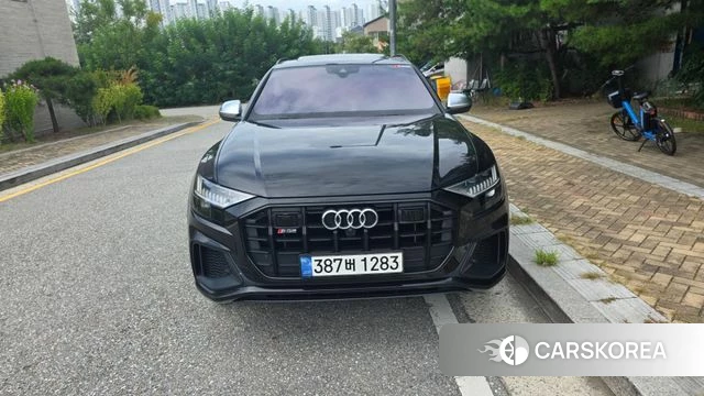 Audi SQ8 (4M) 2020 Черный из Кореи