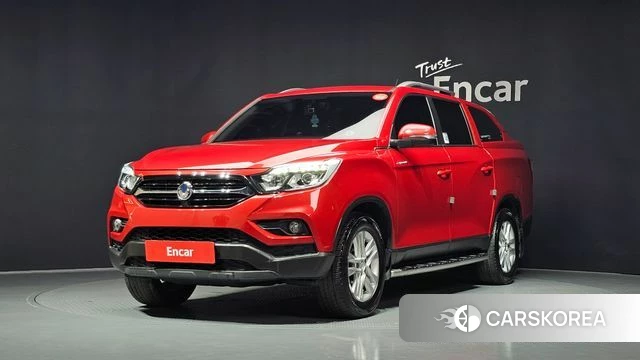 Ssangyong Rexton Sports 2019 Красный из Кореи