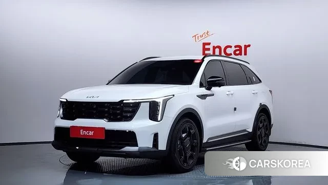 Kia The New Sorento 4th Generation 2023 Белый из Кореи