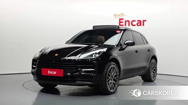Porsche Macan 2021 Черный из Кореи