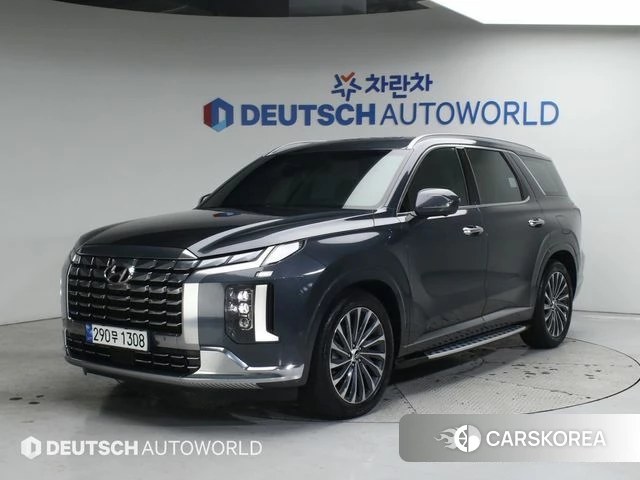 Hyundai The New Palisade 2023 Синий из Кореи