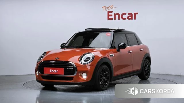 Mini Cooper 2018 Оранжевый из Кореи