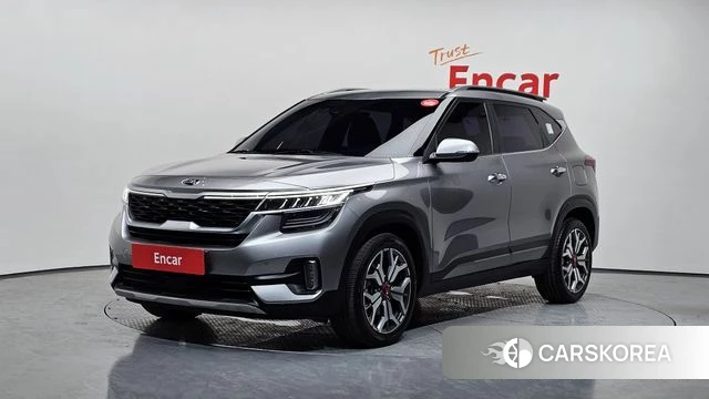 Kia Seltos 2019 Серый из Кореи