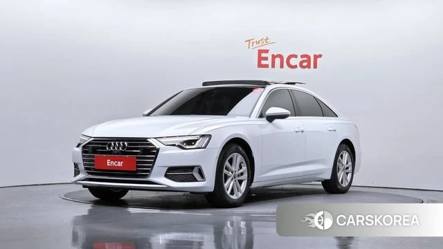 Audi A6 (C8) 2023 Белый из Кореи