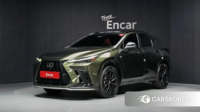 Lexus NX450h + 2nd generation 2023 Зеленый из Кореи