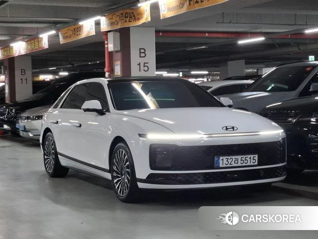 Hyundai Grandeur (GN7) 2025 Белый из Кореи