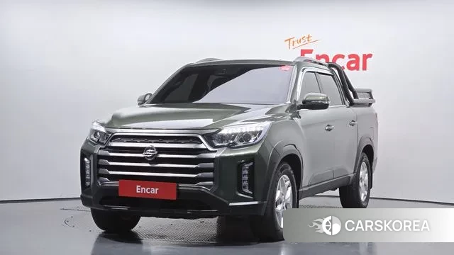 Ssangyong The New Rexton Sport 2022 Темно-зеленый из Кореи