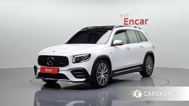 Mercedes-Benz GLB-Class X247 2021 Белый из Кореи