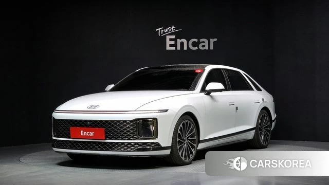 Hyundai Grandeur Hybrid (GN7) 2024 Белый из Кореи