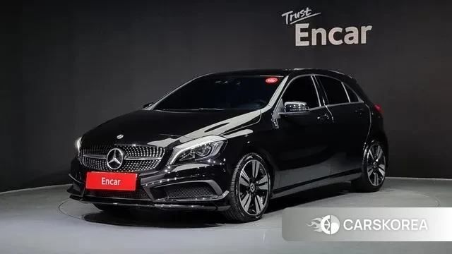 Mercedes-Benz A-Class W176 2018 Черный из Кореи