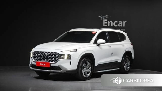 Hyundai The New Santa Fe 2021 Белый из Кореи