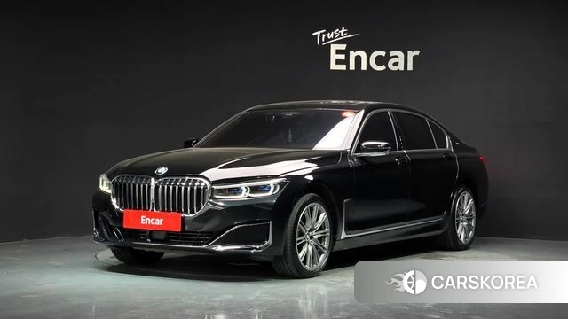 BMW 7 Series (G11) 2020 Черный из Кореи