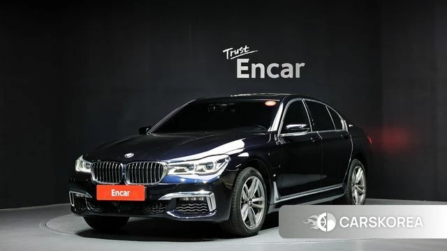 BMW 7 Series (G11) 2018 Черный из Кореи