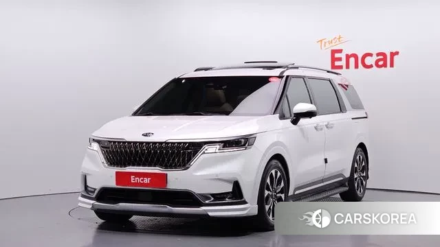 Kia Carnival 4th generation 2020 Белый из Кореи