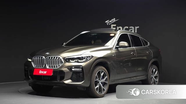BMW X6 (G06) 2020 Серый из Кореи