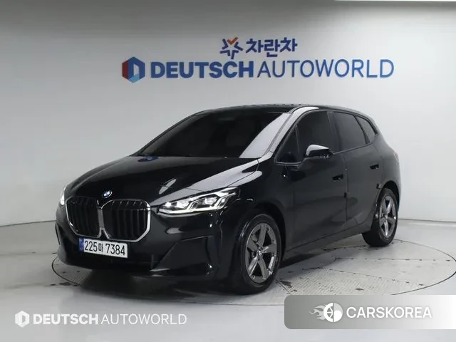 BMW 2 Series Active Tourer (U06) 2023 Черный из Кореи