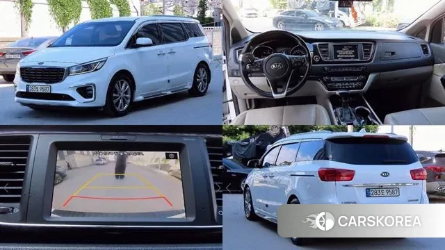 Kia The New Carnival 2018 Белый из Кореи