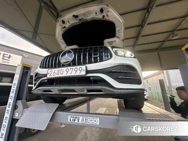 Mercedes-Benz GLC-Class X253 2020 Белый из Кореи