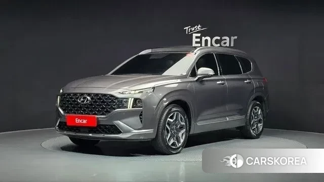 Hyundai The New Santa Fe 2021 Серый из Кореи