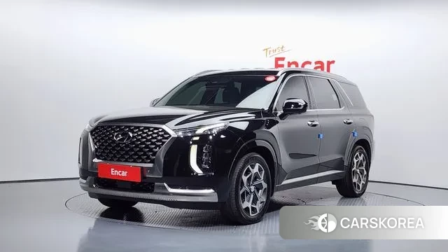 Hyundai Palisade 2022 Черный из Кореи
