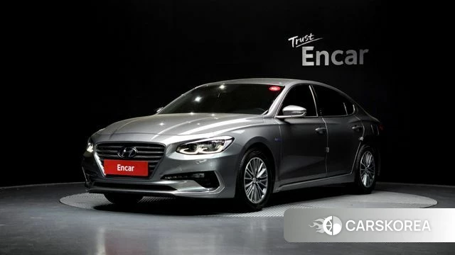 Hyundai Grandeur IG Hybrid 2018 Серый из Кореи