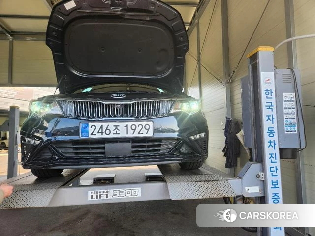 Kia The New K5 2nd generation 2018 Синий из Кореи