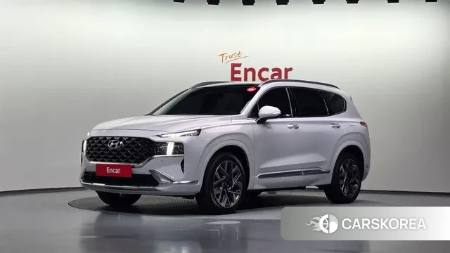 Hyundai The New Santa Fe 2021 Белый из Кореи