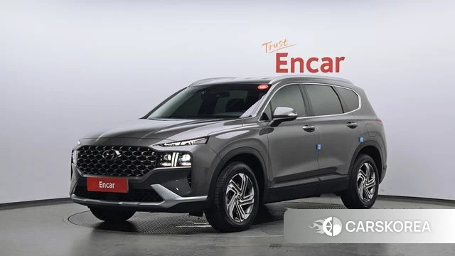 Hyundai The New Santa Fe 2022 Серый из Кореи
