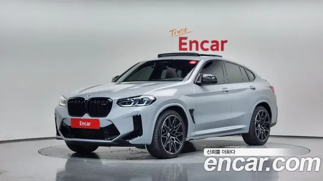 BMW X4M (G02) 2023 Серый из Кореи