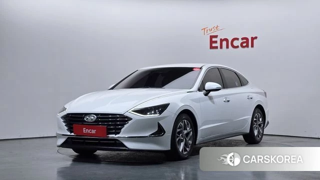 Hyundai Sonata (DN8) 2020 Белый из Кореи