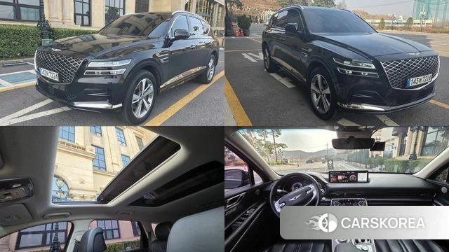 Genesis GV80 2020 Черный из Кореи