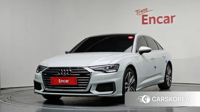 Audi A6 (C8) 2022 Белый из Кореи