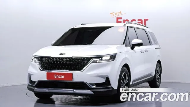 Kia Carnival 4th generation 2021 Белый из Кореи