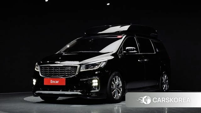 Kia The New Carnival 2019 Черный из Кореи