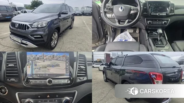 Ssangyong Rexton Sports Cannes 2020 Серый из Кореи