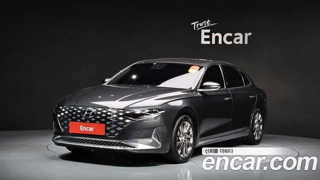 Hyundai The New Grandeur IG Hybrid 2020 Серый из Кореи
