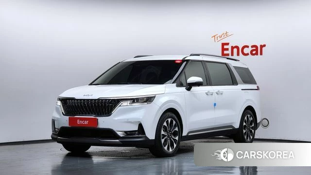 Kia Carnival 4th generation 2023 Белый из Кореи