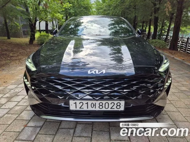 Kia K8 2022 Черный из Кореи