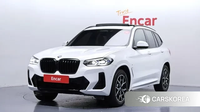 BMW X3 (G01) 2022 Белый из Кореи
