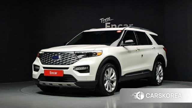 Ford Explorer 6th Generation 2022 Белый из Кореи