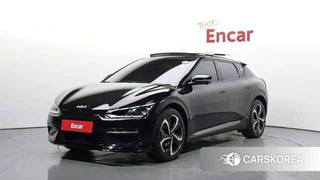 Kia EV6 2023 Черный из Кореи