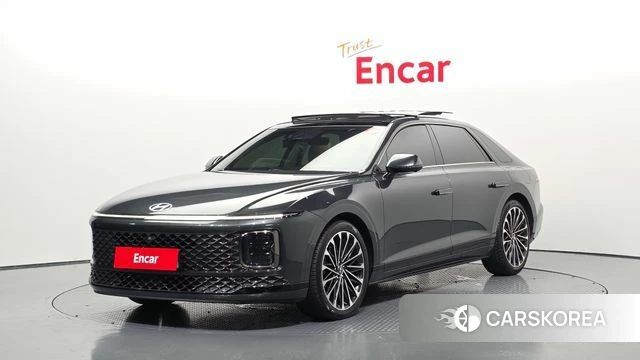 Hyundai Grandeur Hybrid (GN7) 2023 Серый из Кореи