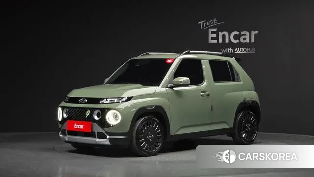 Hyundai Casper 2022 Темно-зеленый из Кореи