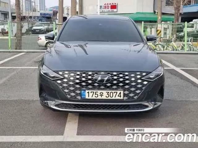 Hyundai The New Grandeur IG 2021 Черный из Кореи