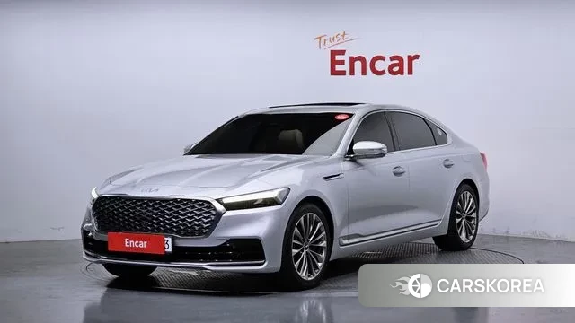 Kia The New K9 2nd generation 2021 Серебряный из Кореи