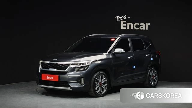 Kia Seltos 2019 Серый из Кореи