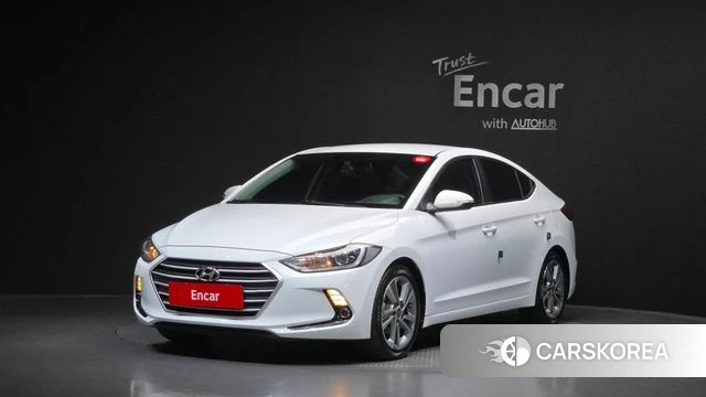 Hyundai Avante AD 2018 Белый из Кореи