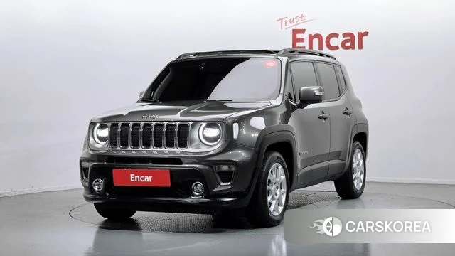 Jeep Renegade 2021 Серый из Кореи
