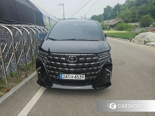 Toyota Alphard 4th Generation 2024 Черный из Кореи