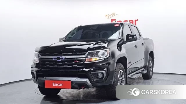Chevrolet (GM Daewoo) Real New Colorado 2021 Черный из Кореи